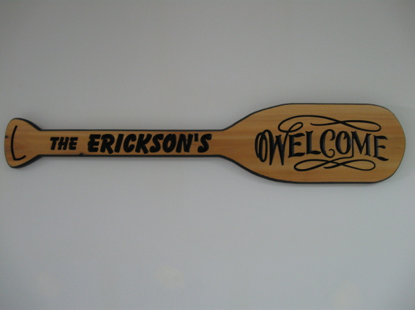 Paddle Sign